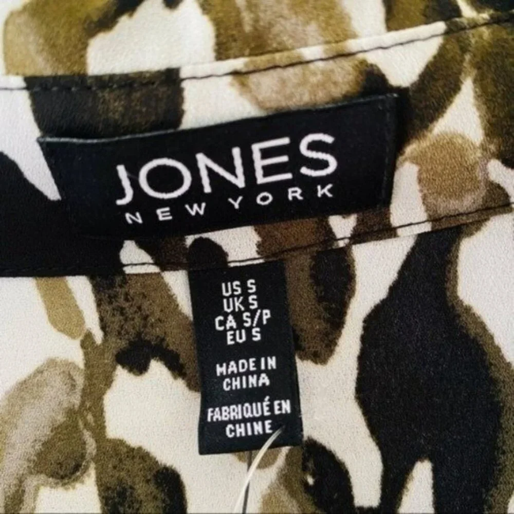 NWT Jones New York Women's Sleeveless Blouse Size‎ S - Picture 8 of 10
